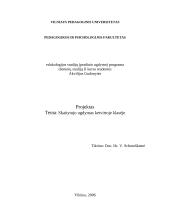 Skaitytojo ugdymas ketvirtoje klasėje