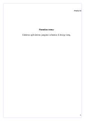 Temos išplanavimas. Pamokos planas 5 puslapis