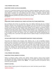 Daiktinė teisė. Konspektas