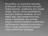 Auditoriaus etika 12 puslapis