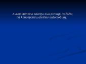 Automobilizmo istorija