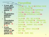 Bendrosios kirčiavimo taisyklės ir jų taikymas 11 puslapis