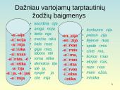 Bendrosios kirčiavimo taisyklės ir jų taikymas 19 puslapis