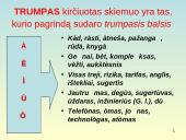 Bendrosios kirčiavimo taisyklės ir jų taikymas 3 puslapis