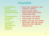 Bendrosios kirčiavimo taisyklės ir jų taikymas 7 puslapis