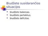 Biudžeto balansas, perteklius ir deficitas 2 puslapis