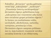 Paauglių deviantinio elgesio samprata 5 puslapis