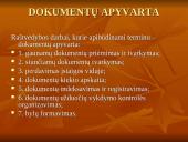 Dokumentų apyvartos organizavimas 2 puslapis
