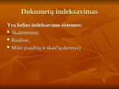 Dokumentų apyvartos organizavimas 13 puslapis