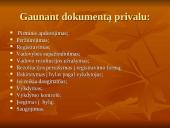 Dokumentų apyvartos organizavimas 14 puslapis