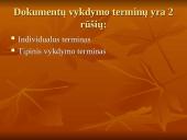 Dokumentų apyvartos organizavimas 17 puslapis