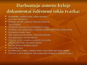 Dokumentų apyvartos organizavimas 20 puslapis