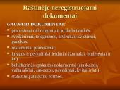 Dokumentų apyvartos organizavimas 5 puslapis