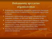 Dokumentų apyvartos organizavimas 8 puslapis
