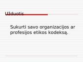 Etikos kodekso sąvoka ir tikslai 16 puslapis