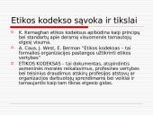 Etikos kodekso sąvoka ir tikslai 4 puslapis