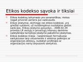 Etikos kodekso sąvoka ir tikslai 5 puslapis