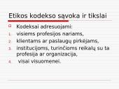 Etikos kodekso sąvoka ir tikslai 6 puslapis