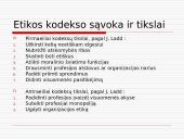 Etikos kodekso sąvoka ir tikslai 7 puslapis