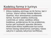 Etikos kodekso sąvoka ir tikslai 9 puslapis