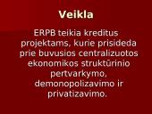 Europos rekonstrukcijos ir plėtros bankas (ERPB) 8 puslapis