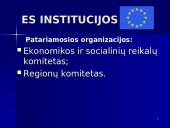 Europos Sąjunga (ES) tada ir šiandien 14 puslapis
