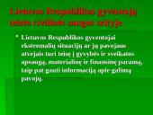Gyventojų ir turto apsauga įvykus cheminėms avarijoms, apsaugos planavimas, gyventojų veiksmai, naudojamos apsaugos priemonės 17 puslapis