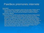 Informacijos paieška šiandieniniame pasaulyje 10 puslapis