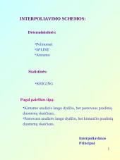 Interpoliavimo principai 4 puslapis