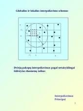 Interpoliavimo principai 5 puslapis