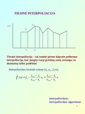 Interpoliavimo principai 10 puslapis