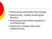 Klasicizmas 18a.  2 puslapis