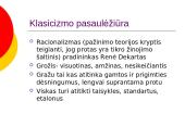Klasicizmas 18a.  4 puslapis