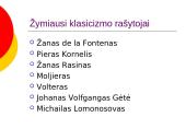 Klasicizmas 18a.  7 puslapis