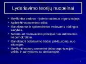 Lyderiavimo teorijos ir žymiausi mokslininkai nusipelnę šiai sričiai 13 puslapis