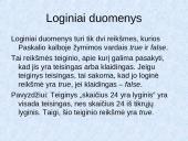 Loginiai duomenys ir veiksmai su jais. Sąlyginis sakinys 2 puslapis