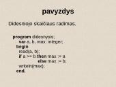 Loginiai duomenys ir veiksmai su jais. Sąlyginis sakinys 13 puslapis