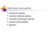 Marketingo aplinka 5 puslapis