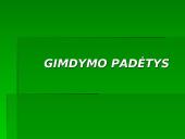 Normalus gimdymas. Normalaus gimdymo laikotarpiai 17 puslapis