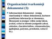 Organizacinių tvarkomųjų dokumentų rengimas ir įforminimas 5 puslapis