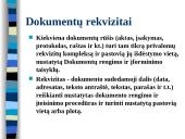 Organizacinių tvarkomųjų dokumentų rengimas ir įforminimas 7 puslapis