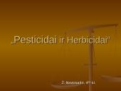 Pesticidai ir herbicidai