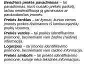 Prekių identifikavimas 2 puslapis