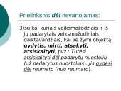 Prielinksnių, dalyvių, pusdalyvių vartojimas 17 puslapis