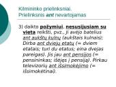 Prielinksnių, dalyvių, pusdalyvių vartojimas 6 puslapis