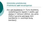 Prielinksnių, dalyvių, pusdalyvių vartojimas 7 puslapis