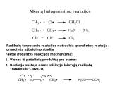 Reakcijų mechanizmai. Alkanai, alkenai, aromatiniai junginiai 18 puslapis