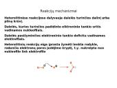 Reakcijų mechanizmai. Alkanai, alkenai, aromatiniai junginiai 8 puslapis