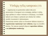 Ryšiai su visuomene arba viešieji ryšiai 16 puslapis