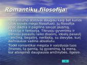 Romantizmas literatūroje bei filosofijoje 18 puslapis
